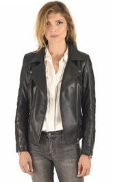 Women Genuine Leather Jacket WJ 29